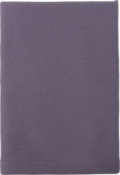 Полотенце AksHome Grey Вафельное 70x140 / E2022-181 (черный графит)