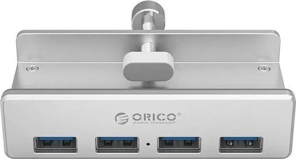 USB-хаб Orico MH4PC-10-SV-BP (серебристый)