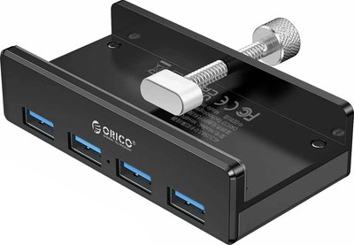 USB-хаб Orico MH4PC-10-BK-BP (черный) - 