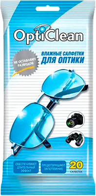 

Салфетки для ухода за техникой, Для оптики