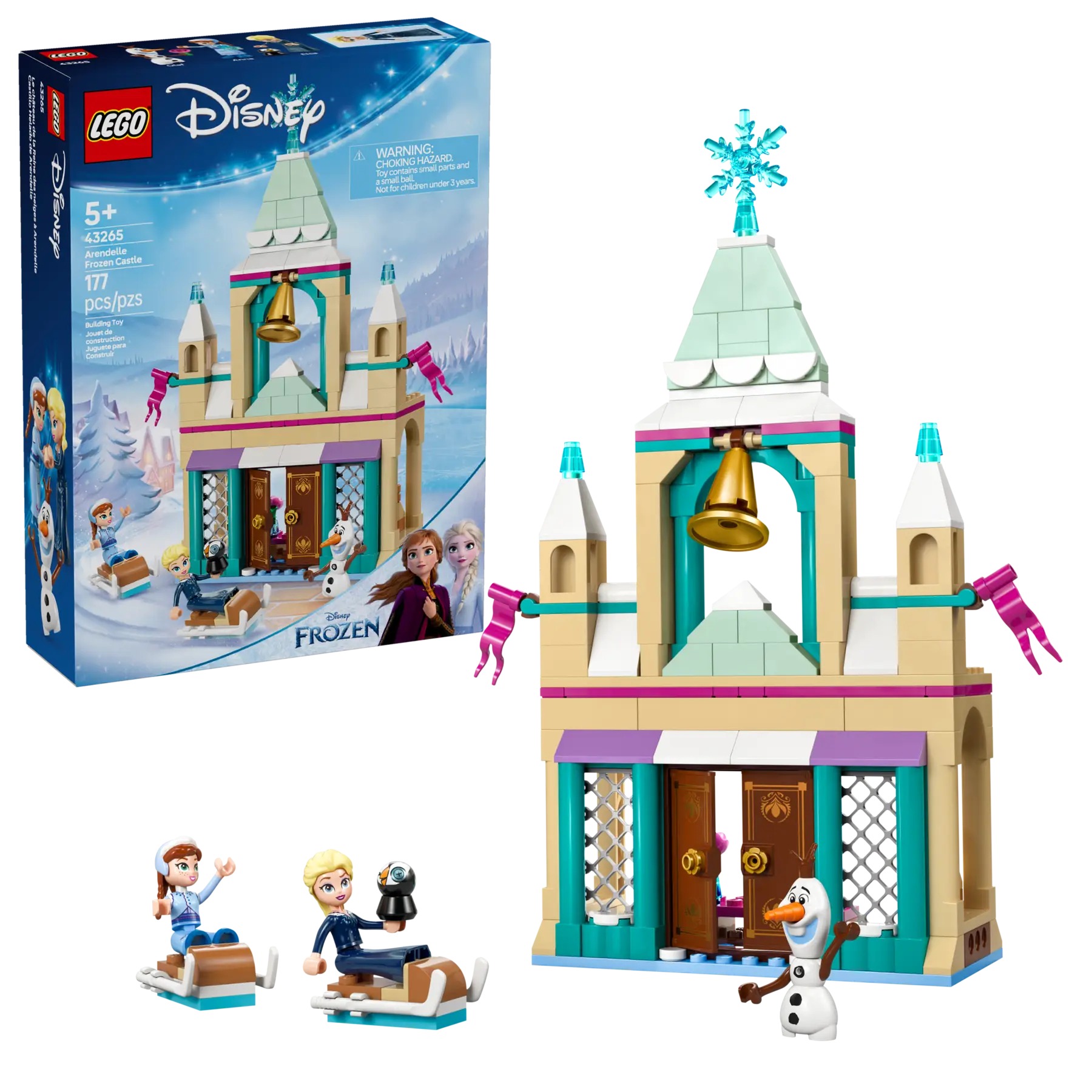Конструктор Lego Disney Princess Замороженный замок Эренделл 43265 — фото 3