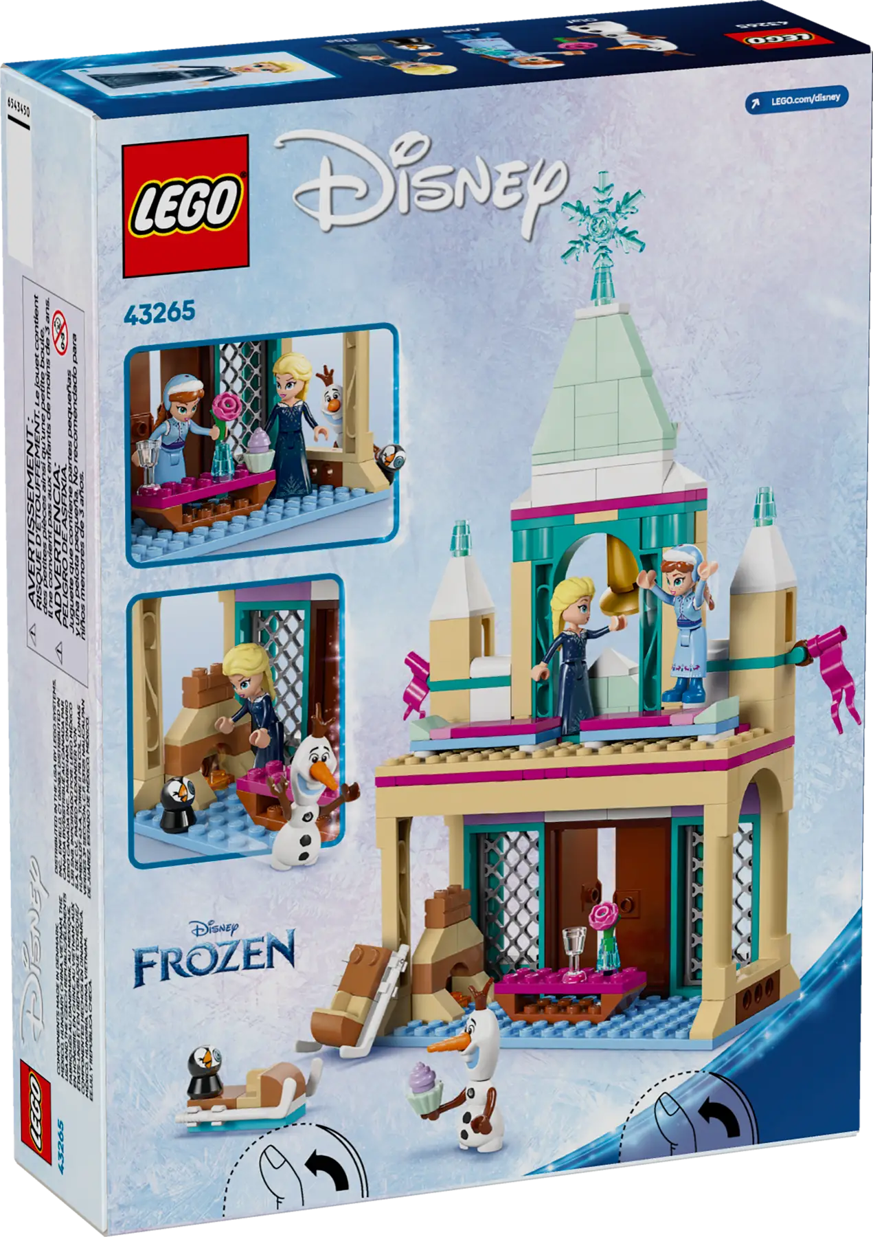 Конструктор Lego Disney Princess Замороженный замок Эренделл 43265 — фото 2