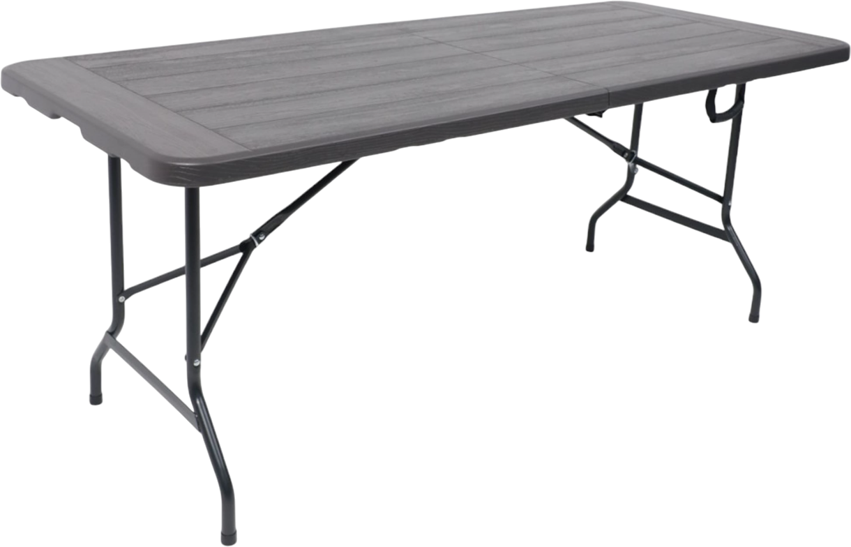 Стол складной AksHome 180x76x74 (темно-серый)