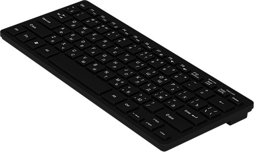 Клавиатура Maxvi KWS-03 Mini (черный)