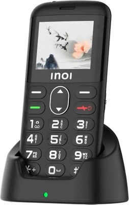 Мобильный телефон Inoi 148 Senior 4G (черный) - 