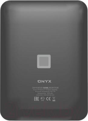Электронная книга Onyx Boox i63ML Newton (серый металлик) - вид сзади