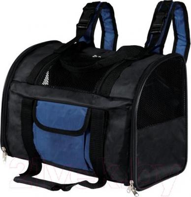Рюкзак-переноска Trixie Connor 2882 (черный/синий) - общий вид