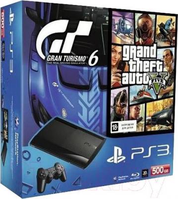 Игровая приставка PlayStation 3 500GB (PS719853817) - упаковка