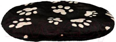 Лежанка для животных Trixie Joey 38933 (черный с лапами) - общий вид