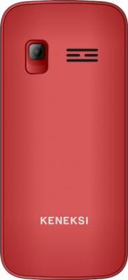 Мобильный телефон Keneksi T1 (красный) - вид сзади