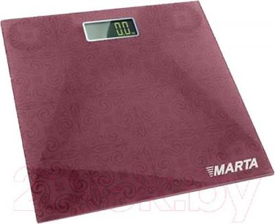 Напольные весы электронные Marta MT-1664 (Purple) - общий вид
