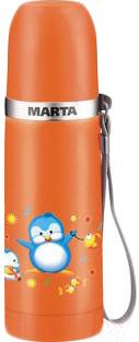 Термос для напитков Marta MT-2999 (оранжевый) - общий вид