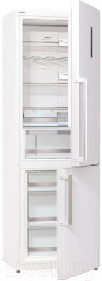 Холодильник с морозильником Gorenje NRK6191TW - общий вид
