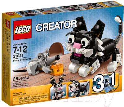 Конструктор Lego Creator Пушистые зверюшки (31021) - упаковка