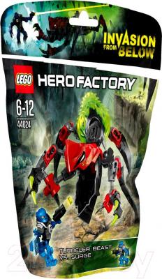 Конструктор Lego Hero Factory Чудовище-Горнопроходчик против Сурж (44024) - упаковка