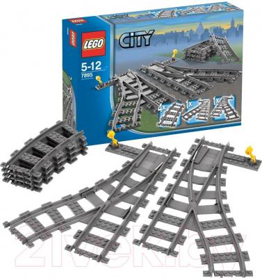 Конструктор Lego City Железнодорожные стрелки (7895) - упаковка