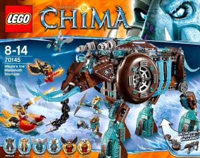 Конструктор Lego Chima Ледяной мамонт-штурмовик Маулы (70145) - упаковка