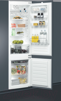 Встраиваемый холодильник Whirlpool ART 9610/A+ - демонстрация встраивания