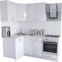 

Готовая кухня Хоум Лайн, Кристалл Люкс 1.2x2.0