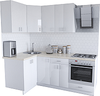 

Готовая кухня Хоум Лайн, Кристалл Люкс 1.2x2.1