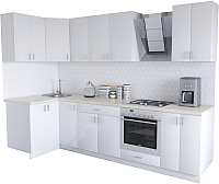 

Готовая кухня Хоум Лайн, Кристалл Люкс 1.2x2.9