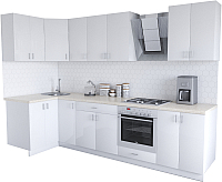 

Готовая кухня Хоум Лайн, Кристалл Люкс 1.2x3.0