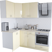 

Готовая кухня Хоум Лайн, Кристалл Люкс 1.2x2.0