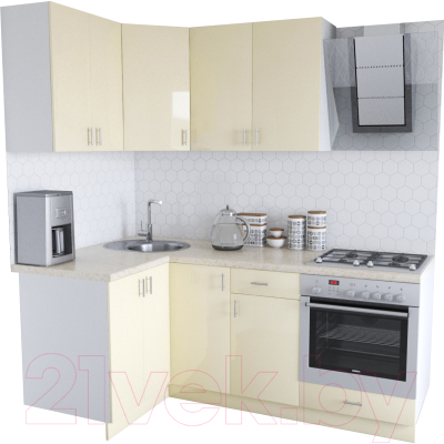 

Готовая кухня Хоум Лайн, Кристалл Люкс 1.2x2.0