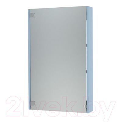 Шкаф с зеркалом для ванной Triton Эконом-55 (голубой)