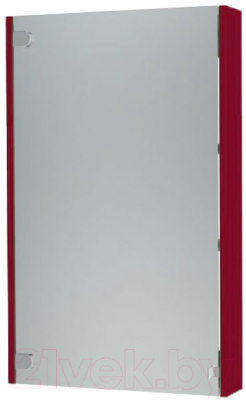 Шкаф с зеркалом для ванной Triton Эконом-55 (вишневый)