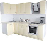 

Готовая кухня Хоум Лайн, Кристалл Люкс 1.2x2.7