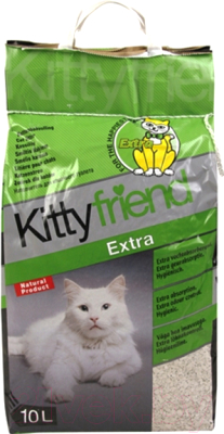 Наполнитель для туалета Sanicat Kitty Friend Extra (10л)