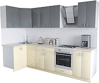 

Готовая кухня Хоум Лайн, Кристалл Люкс 1.2x2.9