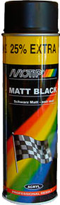 Краска MoTip 04006 (0.5л, черный матовый)