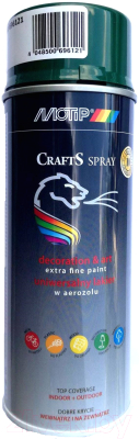 Краска MoTip Crafts 6005 / 696121 (400мл, темно-зеленый)