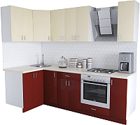 

Готовая кухня Хоум Лайн, Кристалл Люкс 1.2x2.5