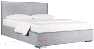 Двуспальная кровать ДеньНочь Мишель К04 KR00-19 160x200 (PR05/PR05)