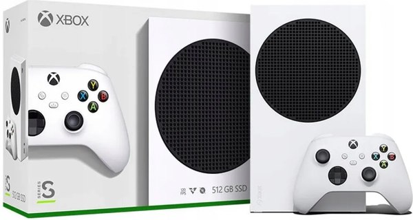 Игровая приставка Microsoft Xbox Series S 512Gb 1883 + Геймпад Microsoft Xbox (белый)