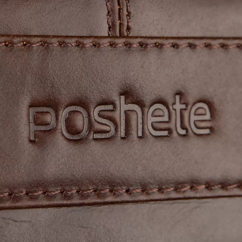 Сумка Poshete 196-9148-64-DBW (темно-коричневый) — фото 5
