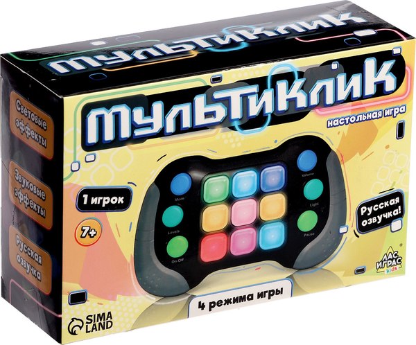 Настольная игра Лас Играс Kids. Мультиклик / 10627632