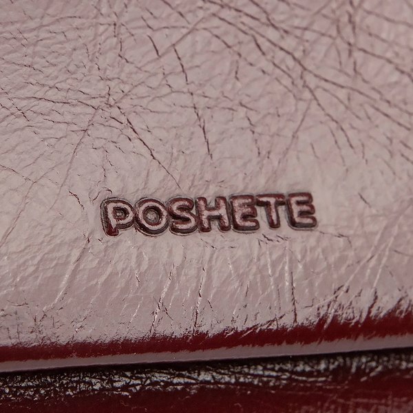 Портмоне Poshete 827-826ZL-BRD (бордовый)