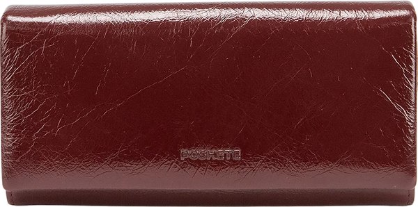 Портмоне Poshete 827-826ZL-BRD (бордовый)