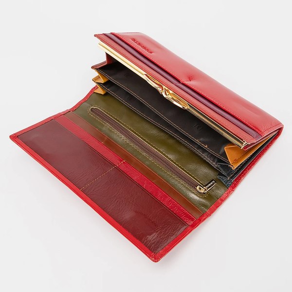 Портмоне Poshete 827-826ZL-RED (красный)