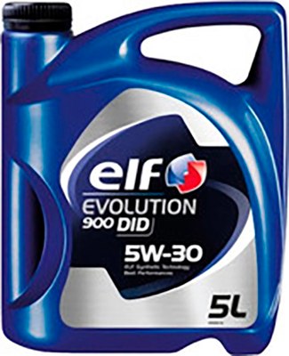 Моторное масло Elf Evolution 900 5W30 DID Diesel (5л) - 
