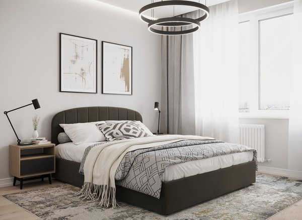 Купить Двуспальная кровать Moon Family 1262 / MF012390 в Витебске