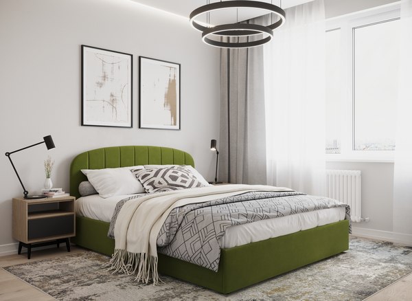 Купить Двуспальная кровать Moon Family 1262 / MF012230 в Витебске
