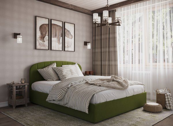 Купить Двуспальная кровать Moon Family 1262 / MF012230 в Витебске