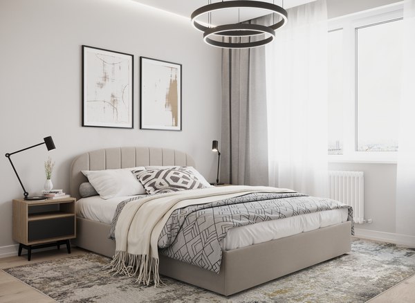 Купить Двуспальная кровать Moon Family 1262 / MF012381 в Витебске