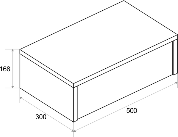 Купить Прикроватная тумба ЗОВ Токио 50 / T50AWPTOTC в Гомеле