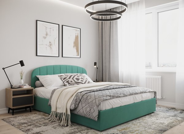 Купить Двуспальная кровать Moon Family 1262 / MF012332 в Витебске